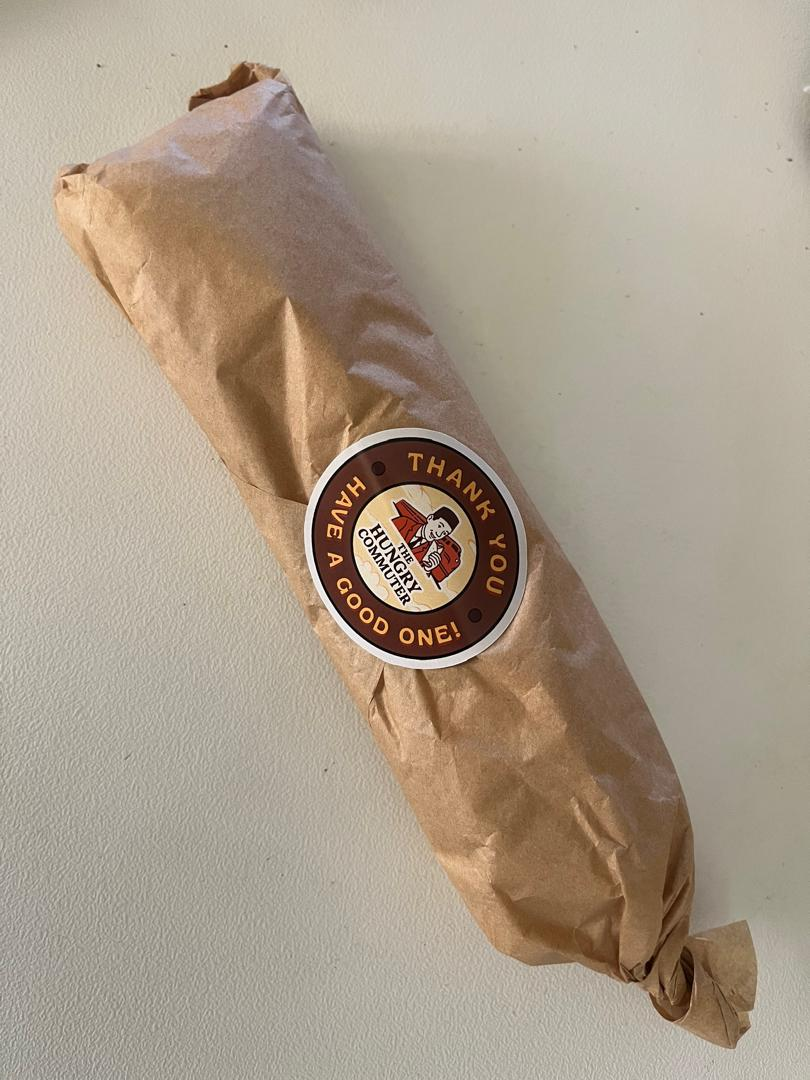 Wrapped order from The Hungry Commuter